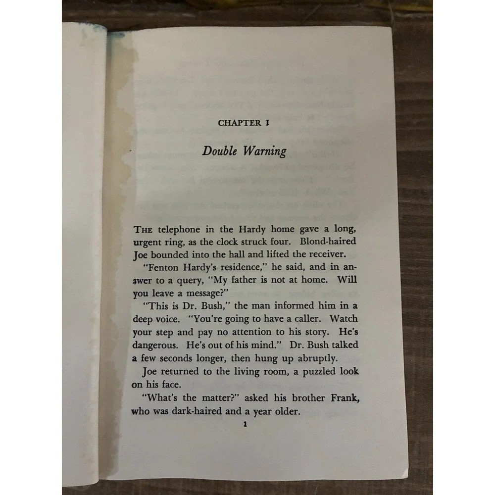 VTG 1950 Lot Of 2 The‎ Hardy Boys #29,#35 Rough Condition